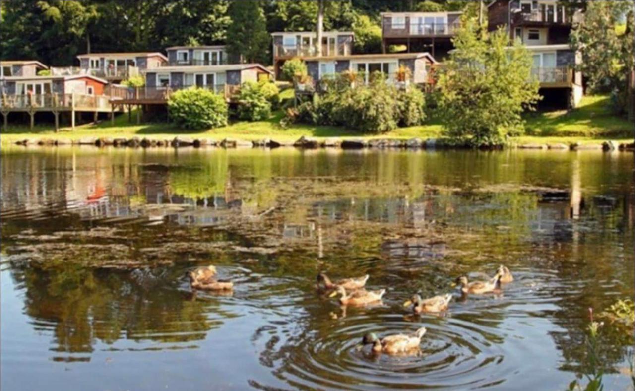 18 River View Chalet-Glan Gwna Holiday Park Caernarfon Eksteriør billede